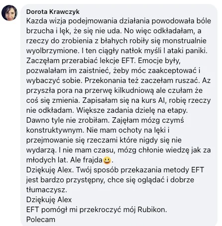 Opinia Doroty