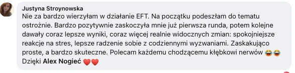 Opinia Justyny